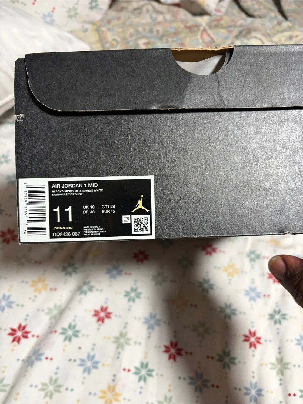 Jordan 1 Black and Red